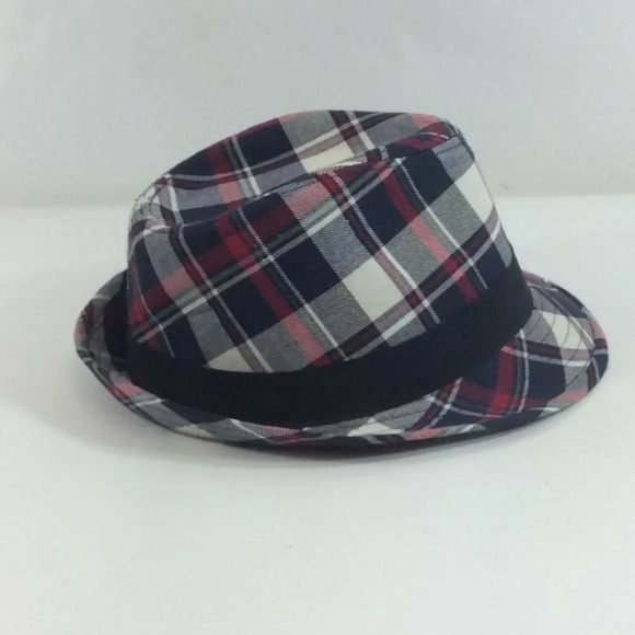 Smirnoff Branded Promo  Fedora Hat Plaid - Picture 4 of 6